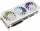 Видеокарта nVidia GeForce RTX3080 ASUS 10Gb LHR (ROG-STRIX-RTX3080-O10G-WHITE-V2)