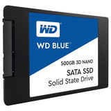 Твердотельный накопитель Western Digital WD BLUE 3D NAND SATA SSD 500 GB (WDS500G2B0A)