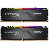 Оперативная память 16Gb DDR4 3466MHz Kingston HyperX Fury RGB (HX434C16FB3AK2/16) (2x8Gb KIT)