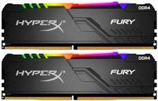 Оперативная память 16Gb DDR4 3000MHz Kingston HyperX Fury RGB (HX430C15FB3AK2/16) (2x8 KIT)