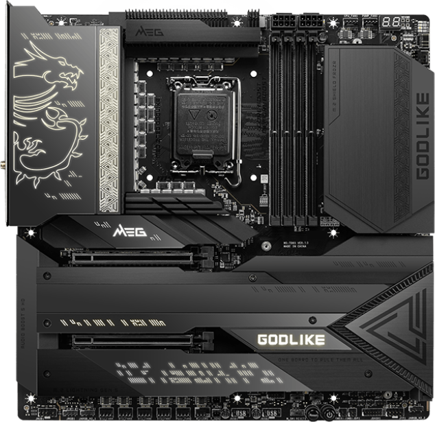 MSI MEG Z790 GODLIKE купить в Москве по цене 97111 р.