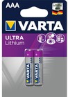 Батарейка Varta Ultra Lithium (AAA, 2 шт)