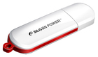 USB Flash накопитель 64Gb Silicon Power LuxMini 320 White (SP064GBUF2320V1W)