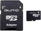 Карта памяти 128Gb MicroSD QUMO SDXC Class 10 + адаптер (QM128GMICSDXC10U1)