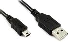 Кабель Greenconnect USB 2.0 A (M) - Mini USB B (M), 1.8м (GCR-UM2M5P-BB2S-1.8m)