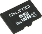 Карта памяти 8Gb MicroSD QUMO Class 10 (QM8GMICSDHC10NA)