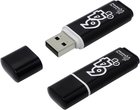USB Flash накопитель 64Gb SmartBuy Glossy Black (SB64GBGS-K)