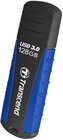 USB Flash накопитель 128Gb Transcend JetFlash 810 Black/Blue (TS128GJF810)