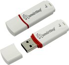 USB Flash накопитель 4Gb SmartBuy Crown White (SB4GBCRW-W)