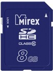 Карта памяти 8Gb Mirex SDHC Class 10 (13611-SD10CD08)