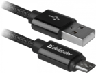 Кабель Defender USB 2.0 A (M) - Micro USB B (M), 1м (USB08-03T)