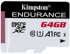 Карта памяти 64Gb MicroSD Kingston Class 10 (SDCE/64GB)