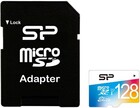 Карта памяти 128Gb MicroSD Silicon Power Elite Class 10 + SD адаптер (SP128GBSTXBU1V21SP)