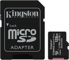 Карта памяти 128Gb MicroSD Kingston Canvas Select Plus Class 10 + SD адаптер (SDCS2/128GB)