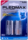 Батарейка Samsung Pleomax (AAA, 4 шт)