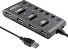 USB-концентратор Ginzzu GR-487UB