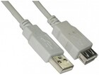 Кабель удлинительный 5bites USB 2.0 A (M) - A (F), 1.8м (UC5011-018C)