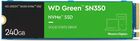 Накопитель SSD 240Gb WD Green SN350 (WDS240G2G0C)