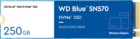 Накопитель SSD 250Gb WD Blue SN570 (WDS250G3B0C)