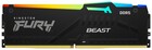 16Gb DDR5 4800MHz Kingston Fury Beast RGB (KF548C38BBA-16)