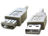 Кабель удлинительный Gembird USB 2.0 A (M) - A (F), 3м (CC-USB2-AMAF-10)