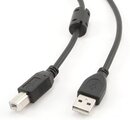 Кабель Gembird USB 2.0 A (M) - B (M), 4.5м (CCF-USB2-AMBM-15)
