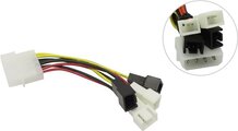 Переходник Espada Molex - 4x 3Pin (e4PINm-4X3pINm)