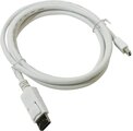 Кабель Telecom Mini DisplayPort - DisplayPort, 1.8м (TA681)