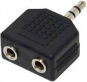 Переходник VCOM VAD7847 3.5 Jack (M) - 2x 3.5 Jack (F)