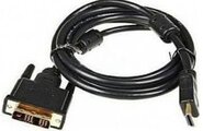 Кабель Buro HDMI - DVI, 3м (HDMI-19M-DVI-D-3M)