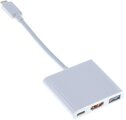 Переходник Buro USB Type-C - HDMI+USB+USB Type-C (BHP RET TPC-HDM)