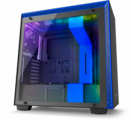 Корпус NZXT H700i Matte Black/Blue