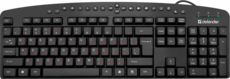 Клавиатура Defender Atlas HB-450 Black (45450)