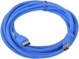 Кабель удлинительный Gembird USB 3.0 A (M) - A (F), 3.0м (CCP-USB3-AMAF-10)