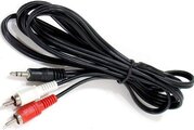 Кабель VCOM 3.5 Jack (M) - 2xRCA (M), 1.8м (VAV7183-1.8M)