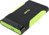 Внешний жесткий диск 2Tb Silicon Power Armor A15 Black/Green (SP020TBPHDA15S3K)