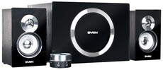 Колонки Sven MS-1085 Black/Silver