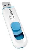 USB Flash накопитель 8Gb ADATA C008 White/Blue