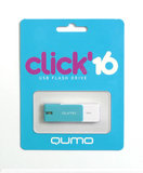 USB Flash накопитель 16Gb QUMO Click Azure
