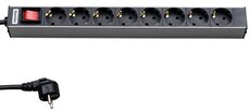 Блок розеток Hyperline SHT19-8SH-S-2.5EU