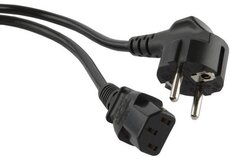 Кабель питания Hyperline PWC-IEC13-SHM-10-BK