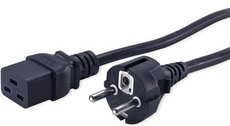 Кабель питания Hyperline PWC-IEC19-SHM-3.0-BK