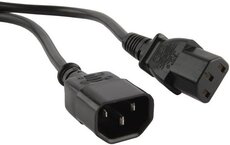 Кабель питания Hyperline PWC-IEC13-IEC14-10-BK