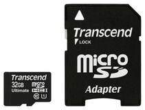 Карта памяти 32Gb MicroSD Transcend Class 10 (TS32GUSDHC10U1)