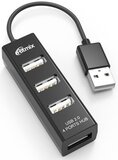 USB-концентратор Ritmix CR-2402 Black