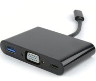 Переходник Gembird A-CM-VGA3in1-01