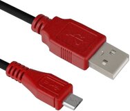 Кабель Greenconnect USB - microUSB, 1.5м (GCR-UA6MCB1-BB2S-1.5m)