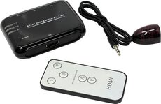 Переключатель HDMI Greenconnect HDMI - 3x HDMI (GL-vTC05)