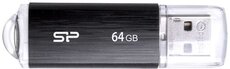 USB Flash накопитель 64Gb Silicon Power Ultima U02 Black (SP064GBUF2U02V1K)
