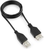 Кабель удлинительный Гарнизон USB 2.0 A (M) - A (F), 1м (GCC-USB2-AMAF-1M)